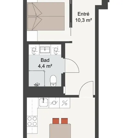 Brand New And Modern In Center